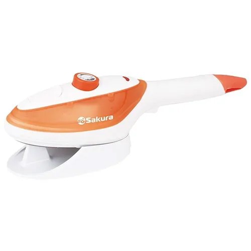 Отпариватель Sakura SA-3921AW, белый/красный