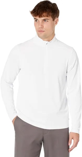 Рубашка Cutter & Buck Virtue Eco Pique Recycled 1/4 Zip, белый