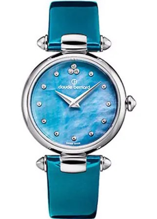 Швейцарские наручные  женские часы Claude Bernard 20501-3NABUDN. Коллекция Dress code
