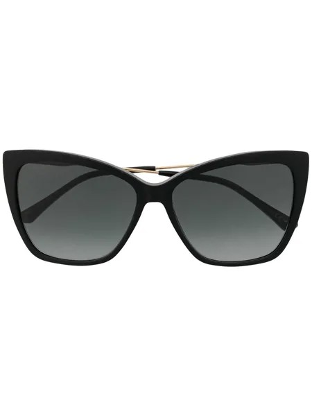 Jimmy Choo Eyewear солнцезащитные очки Seba в оправе 'кошачий глаз'