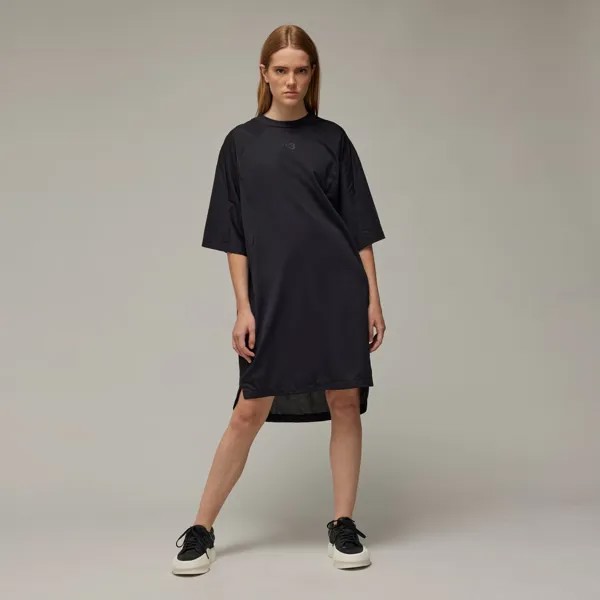 Хлопковое платье-футболка Y-3 Adidas
