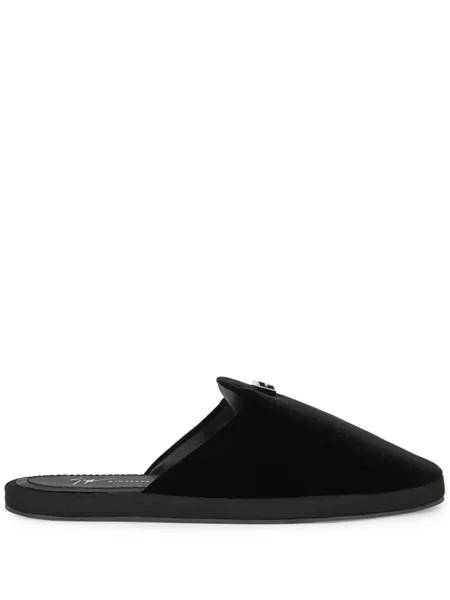 Giuseppe Zanotti слиперы Jungle Fever, черный