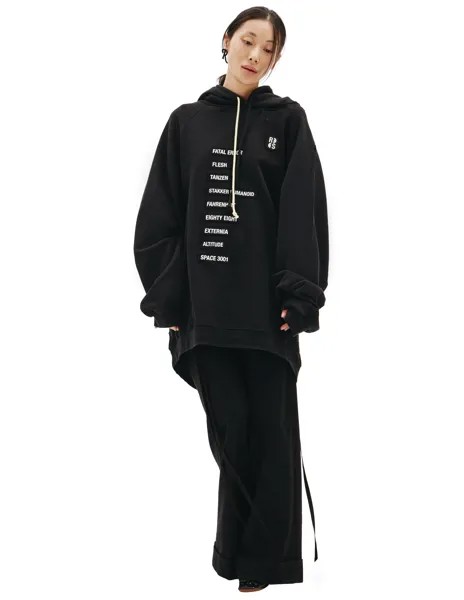 Худи Raf Simons x Smiley с нашивкой