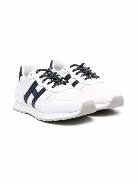 Hogan Kids кроссовки со вставками
