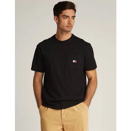 Футболка Tommy Jeans, размер L, черный
