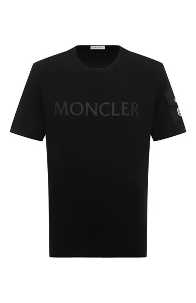 Хлопковая футболка Moncler