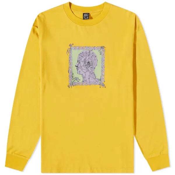 Футболка Brain Dead Brain Scanner Long Sleeve Tee