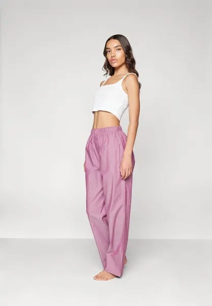 Пижамные штаны Calvin Klein, фиолетовое зелье Sleep Pant
