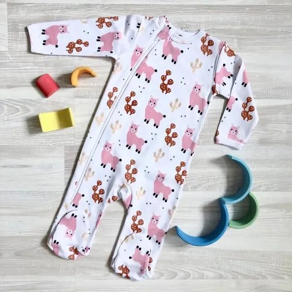 Комбинезон Mjolk Sleep and Play Ламы Девочки р-р 92