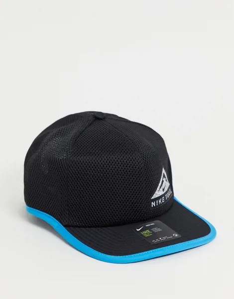 Черная кепка Nike Running Pro Trail-Черный цвет