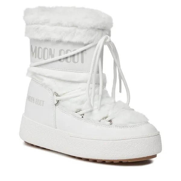 Ботинки Moon Boot LtrackFaux Fur, белый