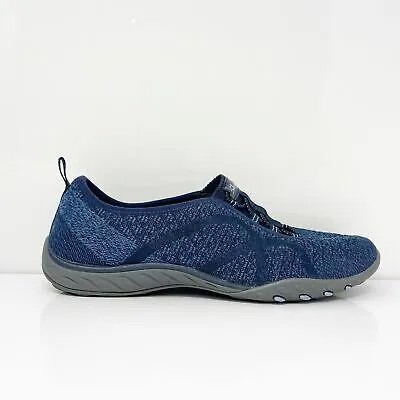 Skechers Womens Breathe Easy 23028 Синяя повседневная обувь Кроссовки Размер 8