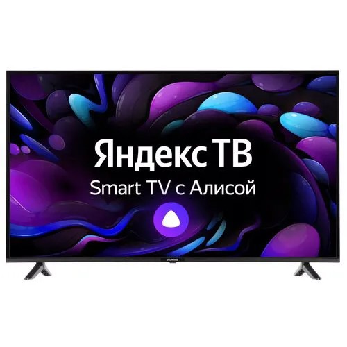 Телевизор Starwind Яндекс.ТВ SW-LED55UB401 черный