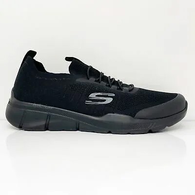 Мужские кроссовки Skechers Stretch Fit 56256 черные кроссовки размер 10