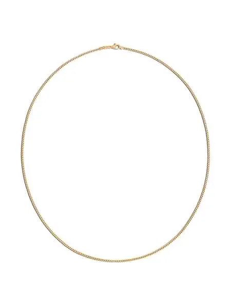 John Hardy колье Classic Chain Curb Link из желтого золота