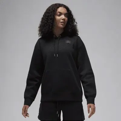 Худи Jordan Flight Fleece, цвет Black/Dark Smoke Grey