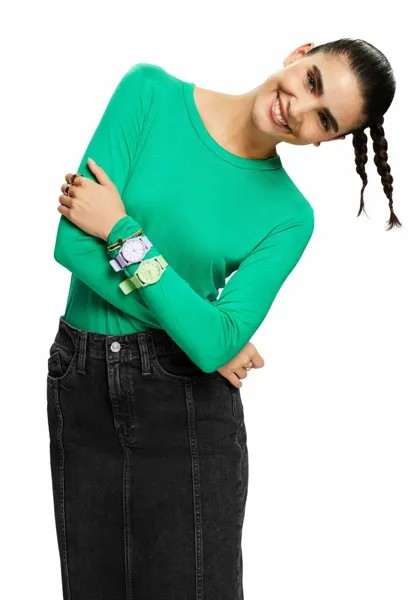 Рубашка с длинным рукавом Esprit Collection, цвет green
