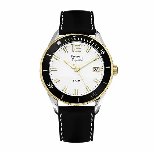 Наручные часы Pierre Ricaud, белый, коричневый