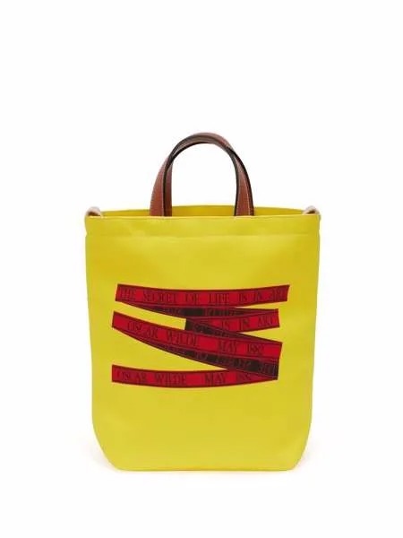 JW Anderson сумка-тоут с принтом