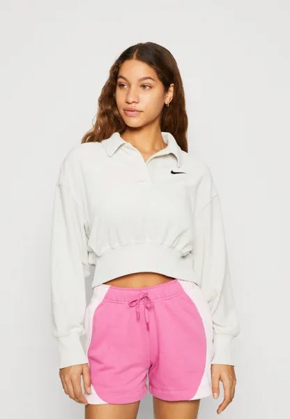 Толстовка Nike Polo, светлая кость / черный