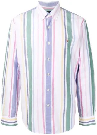 Lauren Ralph Lauren поплиновая рубашка в полоску