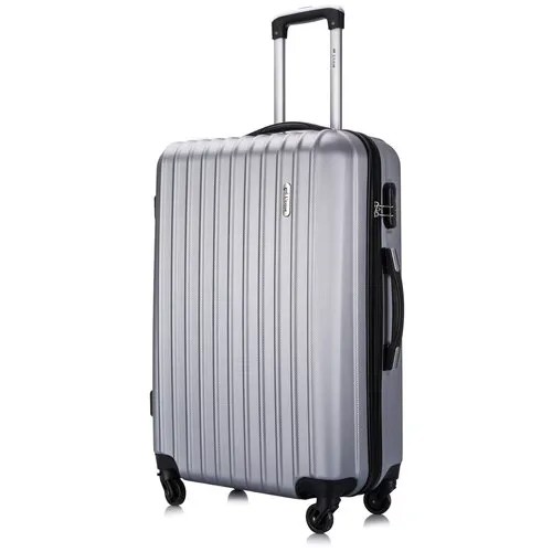 Умный чемодан L'case Krabi Krabi, 90 л, размер L, серый