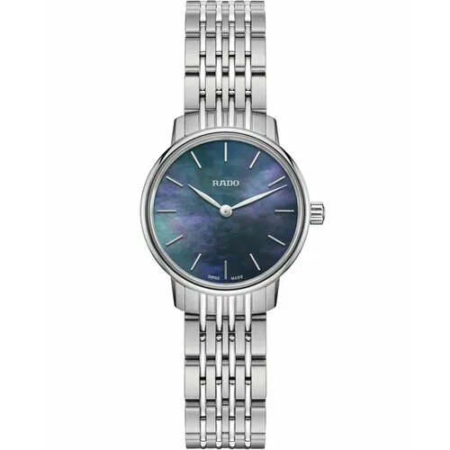 Наручные часы RADO, фиолетовый, серебряный
