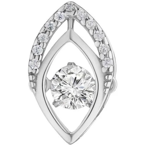 Подвеска Ювелир Карат, серебро, 925 проба, фианит, серебро