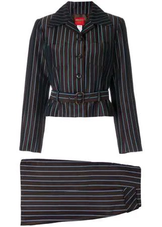 Kenzo Pre-Owned костюм с юбкой в полоску