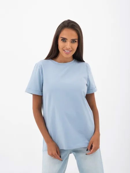 Футболка женская CHIC&CHARISMA uz100330 голубая M