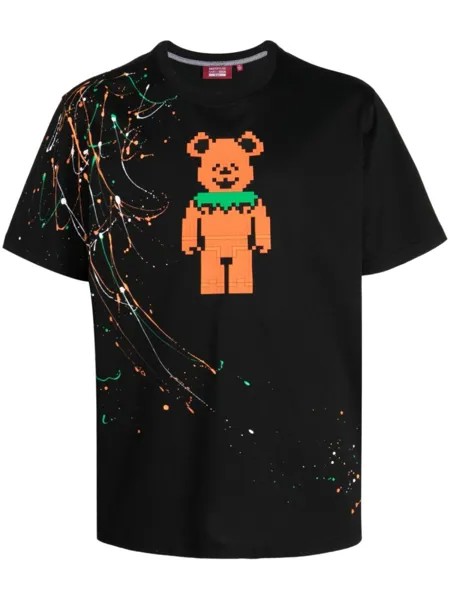 Футболка Pumpkin Bear Mostly Heard Rarely Seen 8-Bit, черный