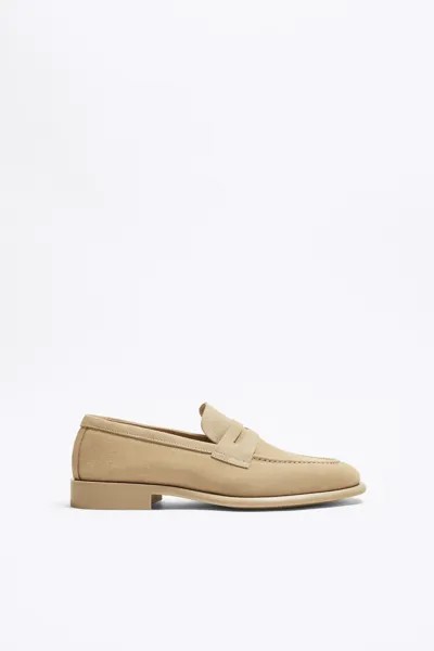 Лоферы мужские ZARA 251138357 бежевые 42 EU (доставка из-за рубежа)