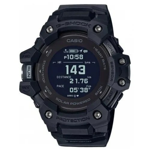 Наручные часы CASIO G-Shock Японские наручные часы Casio G- SHOCK GBD- H1000-1 мужские, кварцевые, водонепроницаемые, противоударные