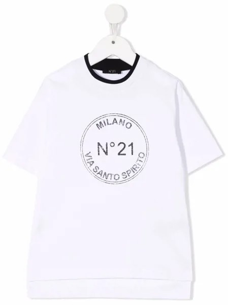 Nº21 Kids футболка с логотипом
