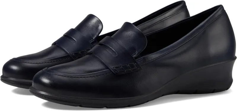 Лоферы Felicia Penny Loafer ECCO, цвет Marine