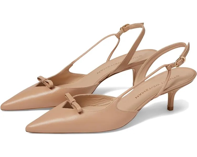 Туфли Stuart Weitzman Tully 50 Slingback, цвет Adobe