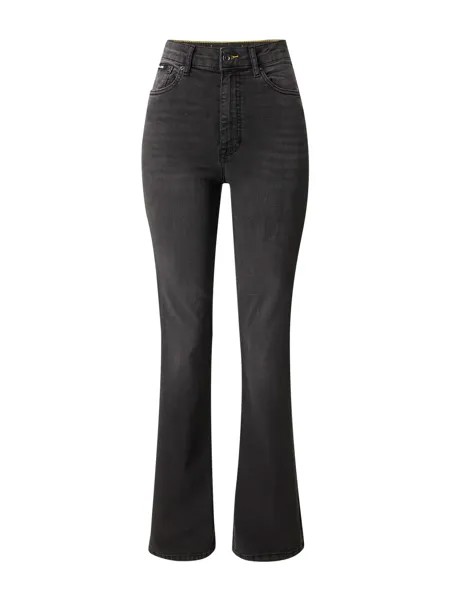 Расклешенные джинсы DKNY BOREUM, темно-серый