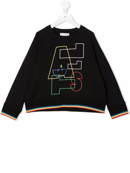 Stella McCartney Kids толстовка из органического хлопка с принтом
