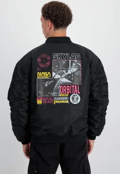 Ветровка Alpha Industries NASA SKYLAB, цвет black   magenta