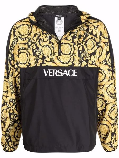 Versace спортивная куртка с принтом Baroque