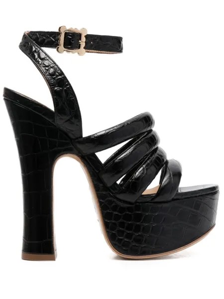Vivienne Westwood босоножки на платформе, черный