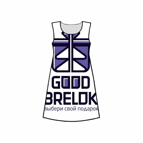Платье GOODbrelok, размер 42, мультиколор