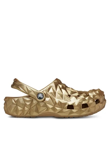 Домашние тапочки Crocs, золотой