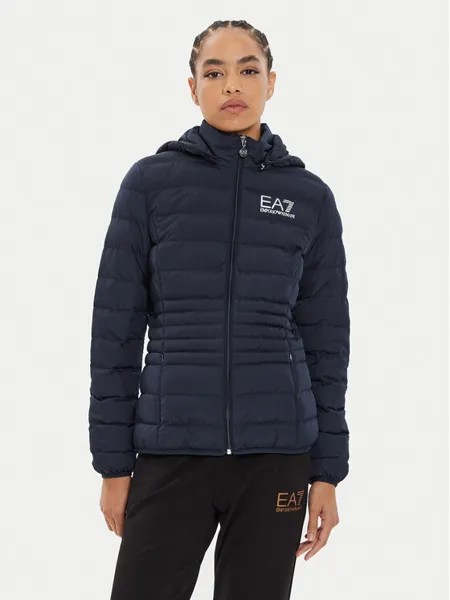 Переходная куртка стандартного кроя Ea7 Emporio Armani, синий