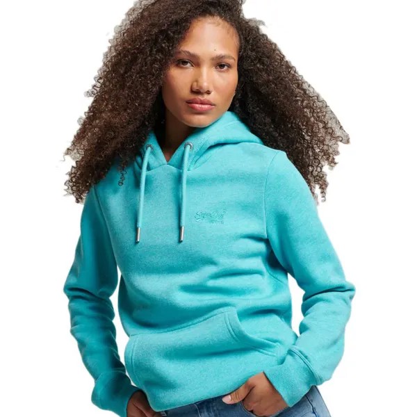 Худи Superdry Vintage Logo Emb, зеленый