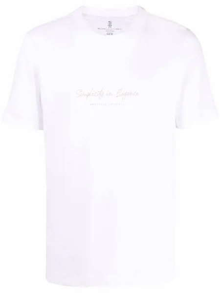 Brunello Cucinelli футболка Simplicity In Elegance