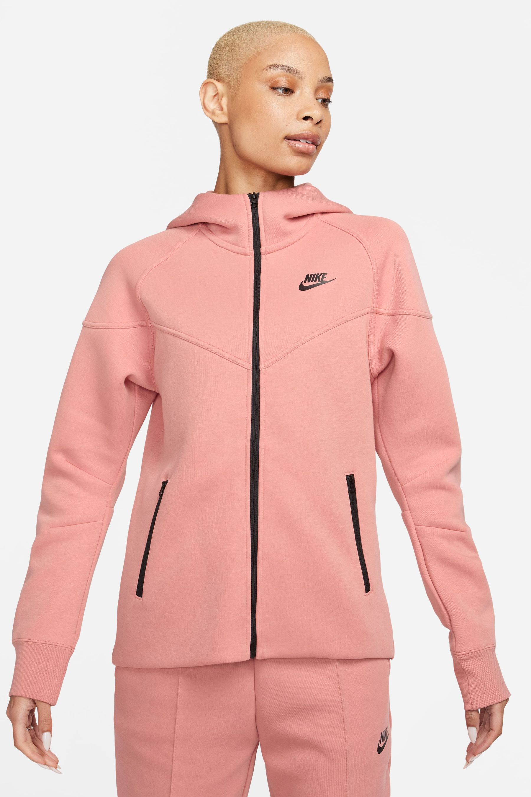 Спортивная толстовка из флиса Tech Nike, розовый