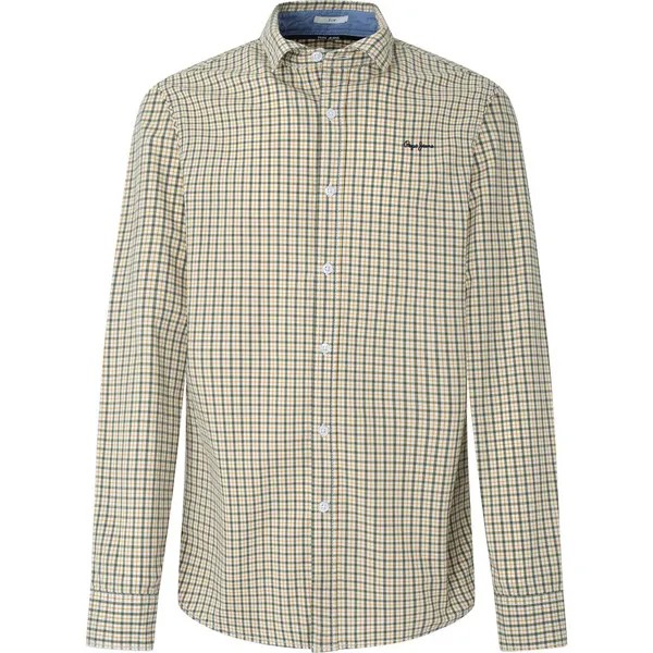 Рубашка с длинным рукавом Pepe Jeans Fleetwood, зеленый