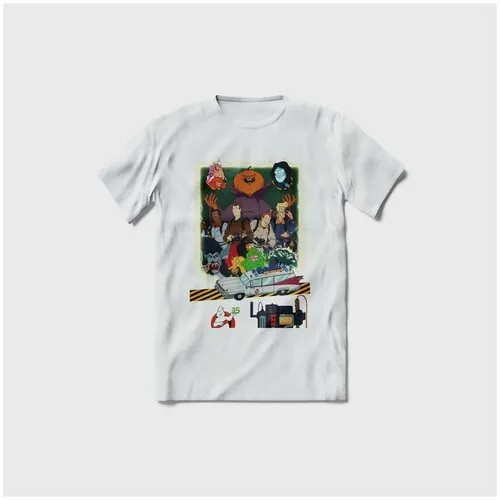 Футболка Extreme Ghostbusters (охотники за приведениями, taxi, СССР, Серп и Молот, кровь) 1