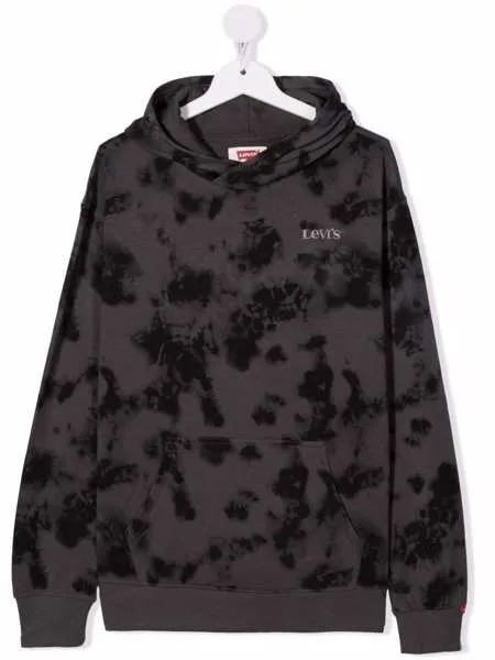 Levi's Kids худи с принтом тай-дай